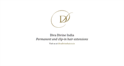 Desktop Screenshot of divadivinehair.com